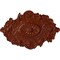 Ekena Millwork Strasbourg Ceiling Medallion, Hand-Painted Firebrick, 30 1/2"W x 20"H x 1 1/2"P CM30SGFIF - alternate 1